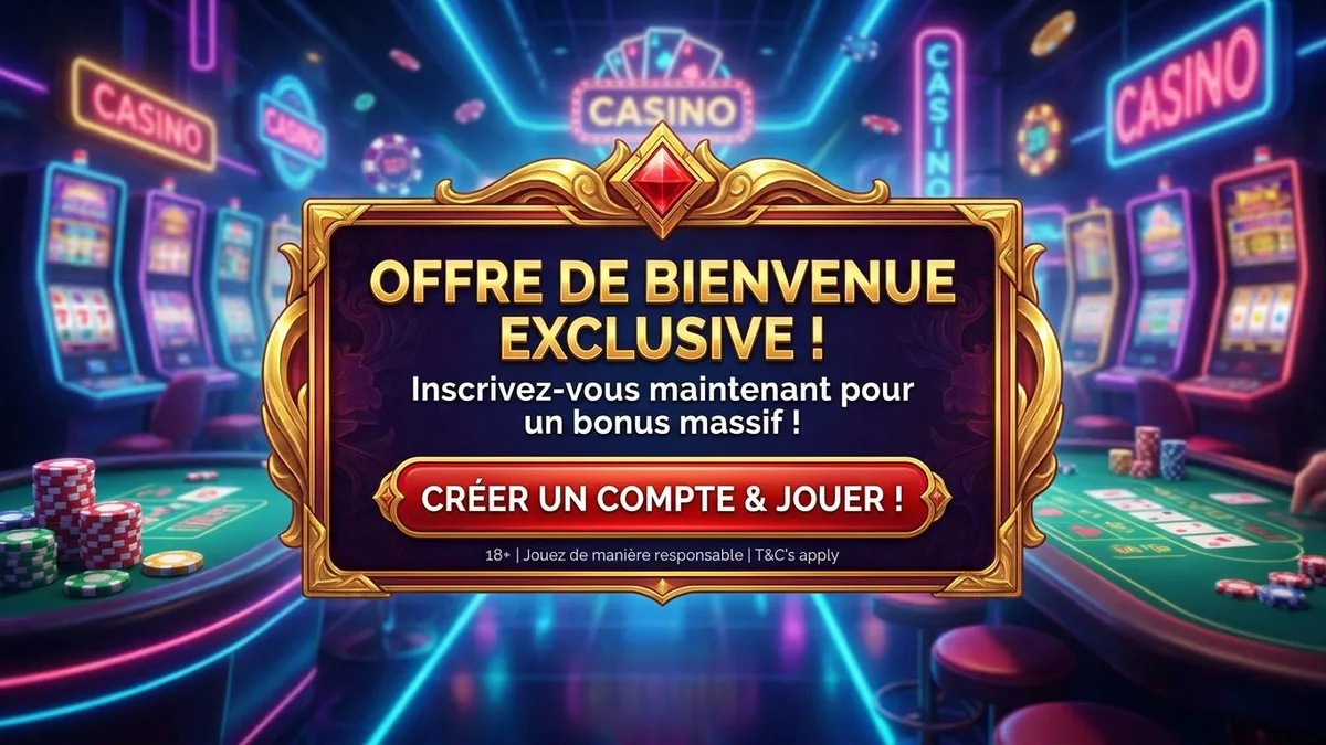 Inscription avec bonus